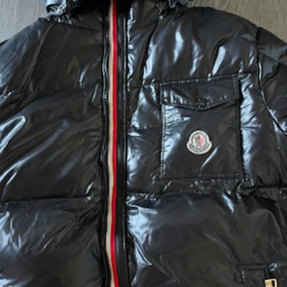 Moncler Montbeliarde Hooded Down Jacket Men's M - Picture 2 of 16